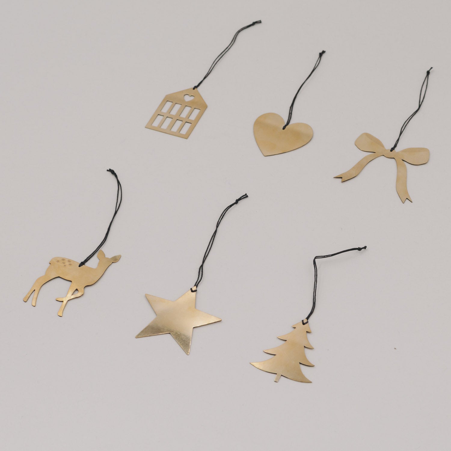 Metallanhänger Mix - gold