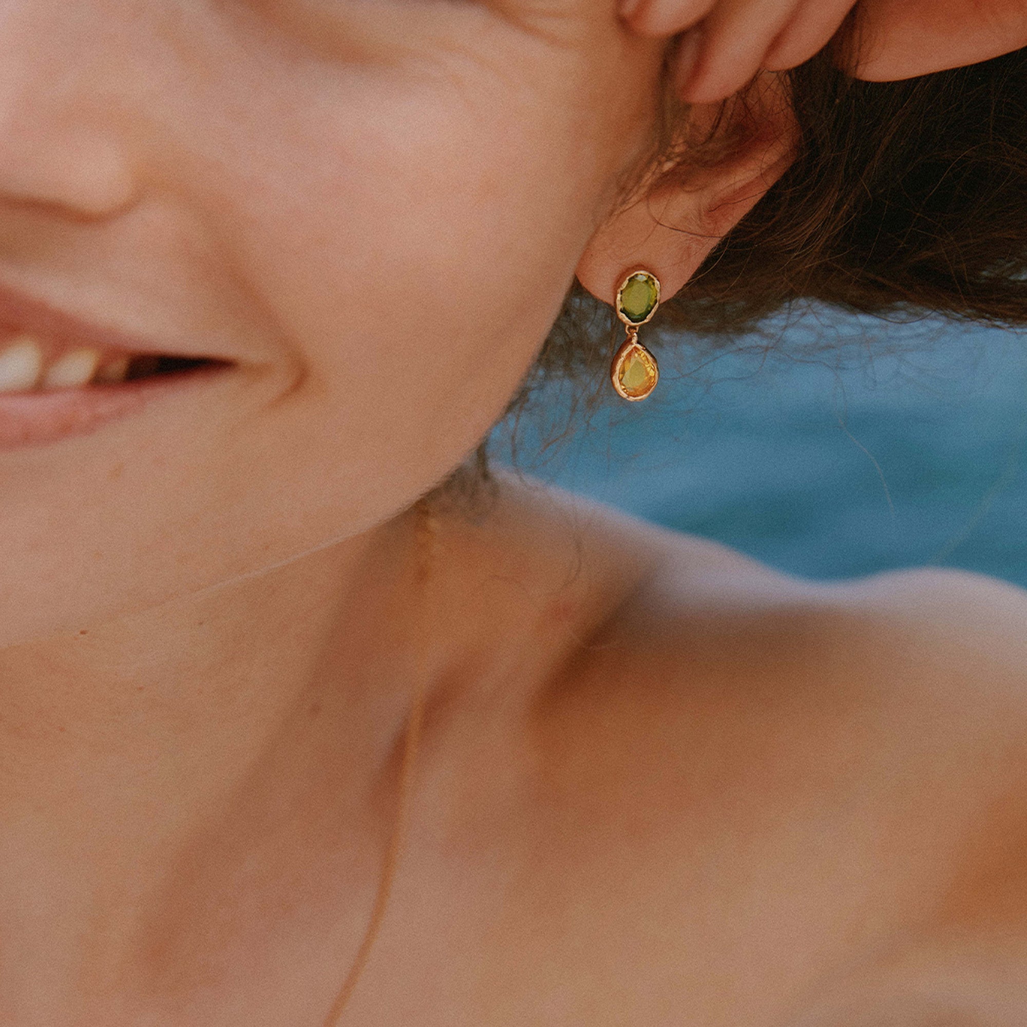 Ohrringe Pedra - gold