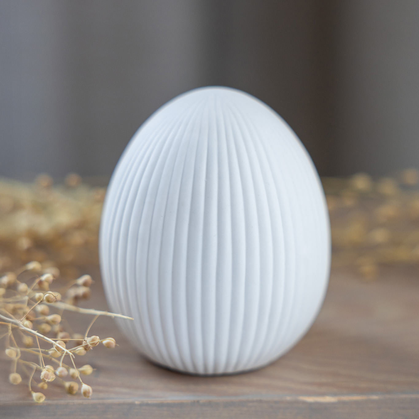 Deko Osterei Osby - weiß