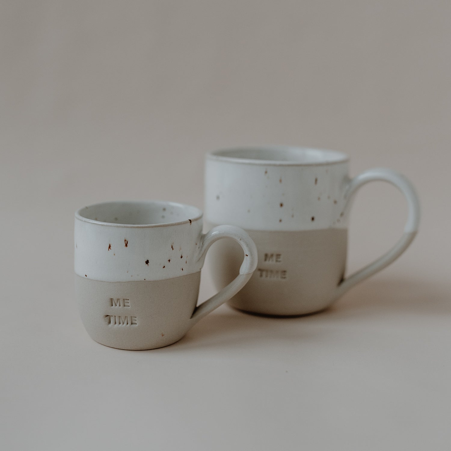 Kleine Cappuccino Tasse Me Time