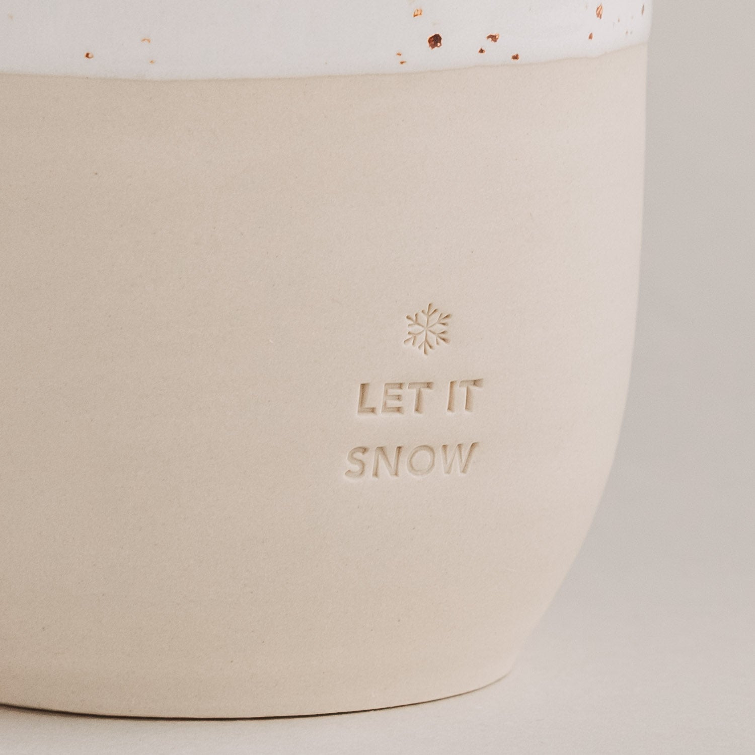 Becher Let it snow - Limited Edition