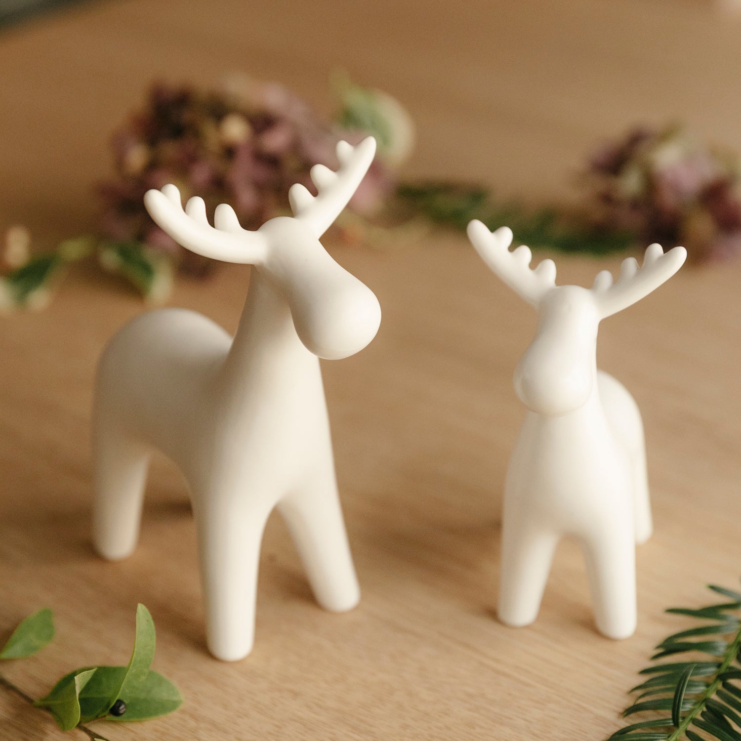 Rentier Ivor - weiß