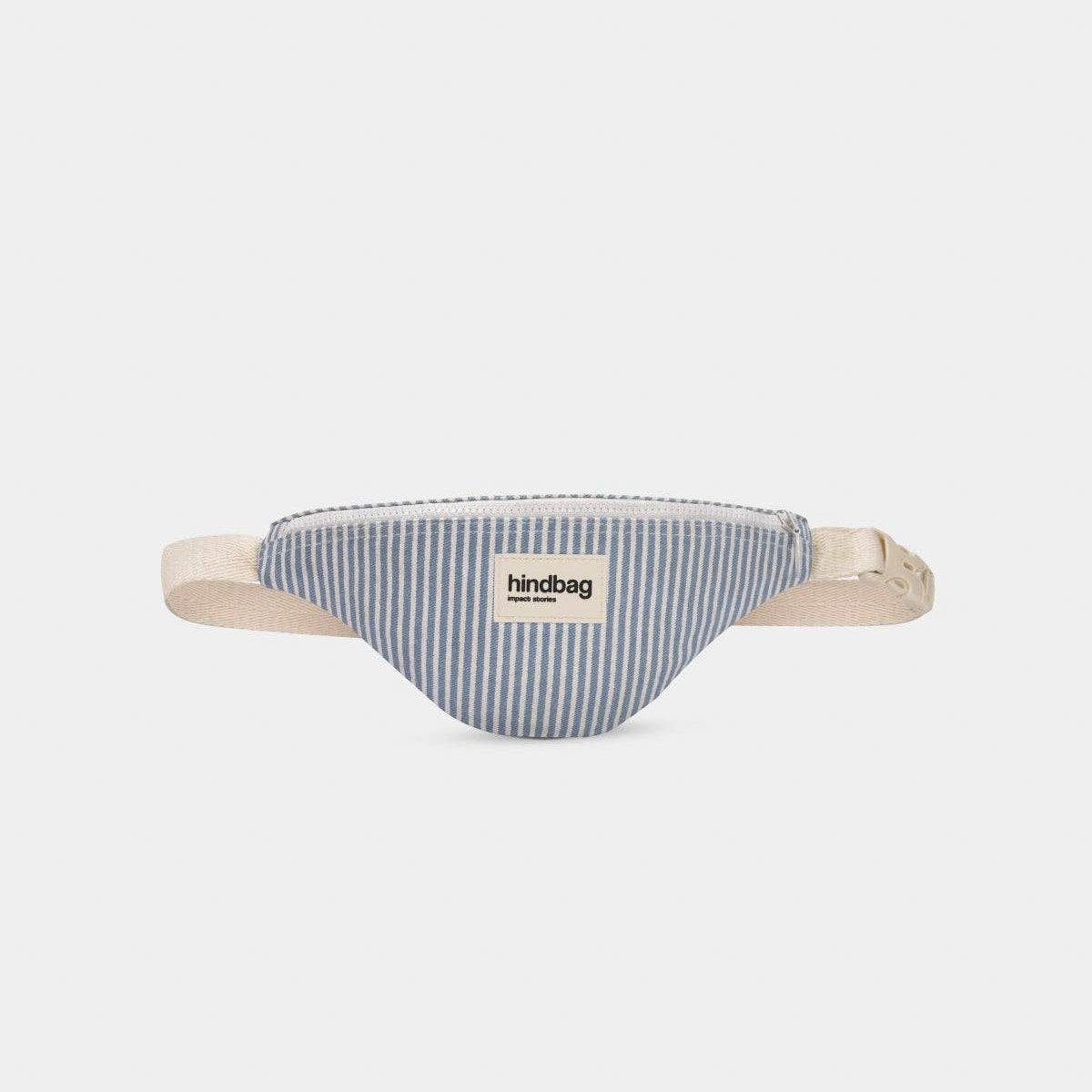 Kinder Bauchtasche Augustin - Streifen blau