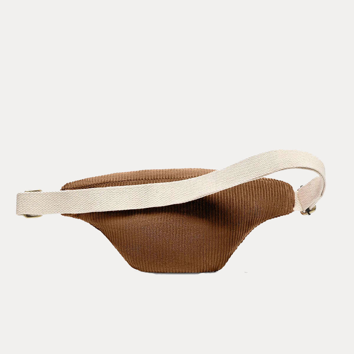 Olivia Bauchtasche - samt macchiato
