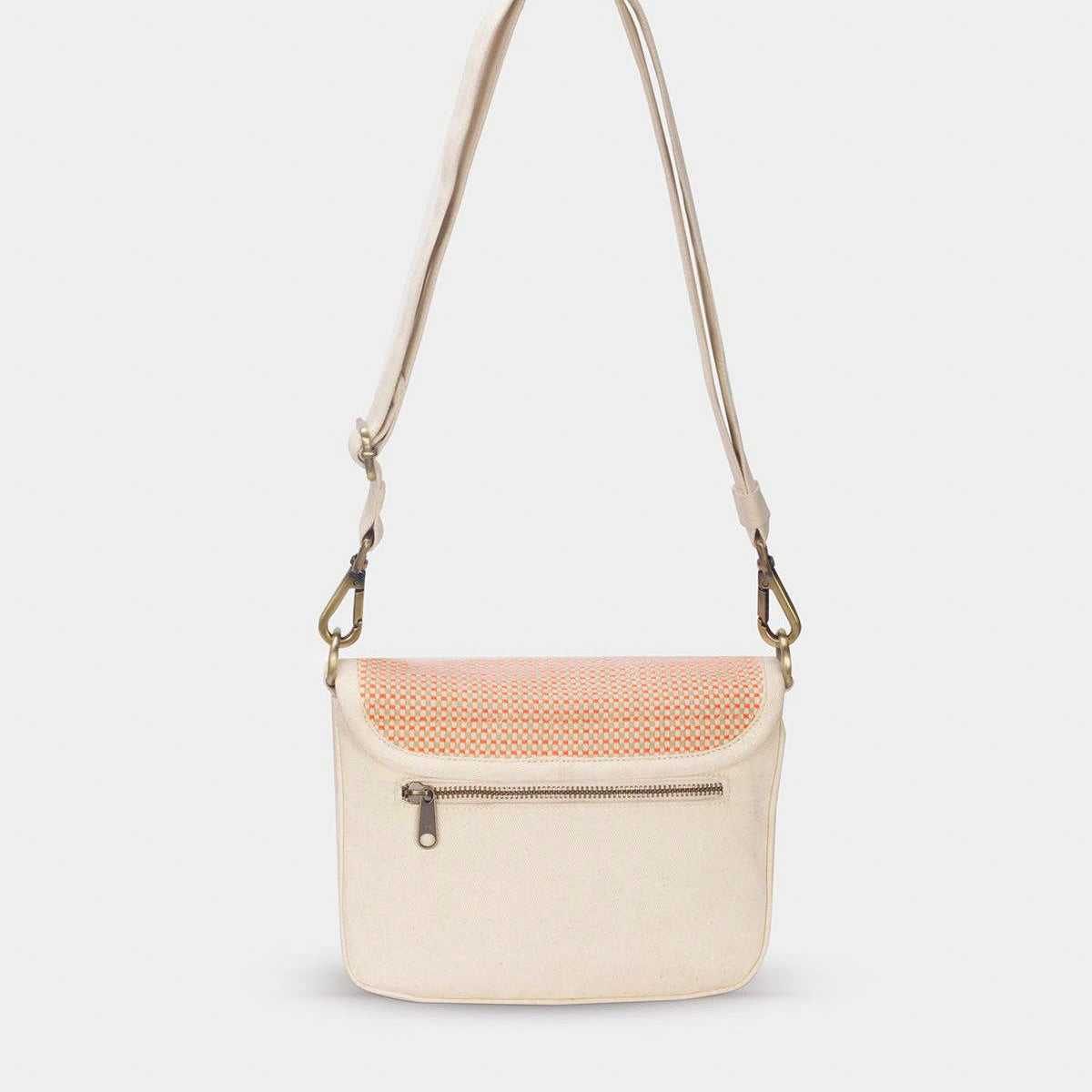 Margault Umhängetasche - Geflecht coral