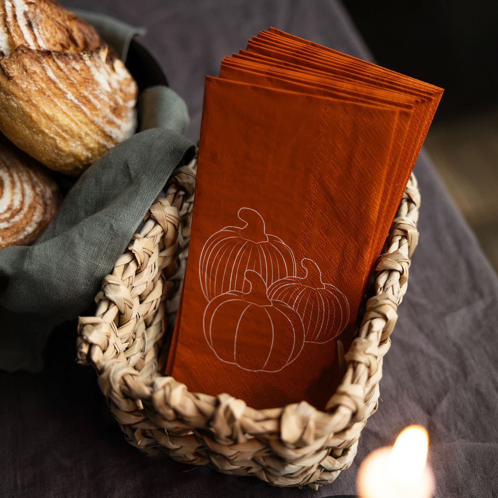 Servietten Pumpor - orange