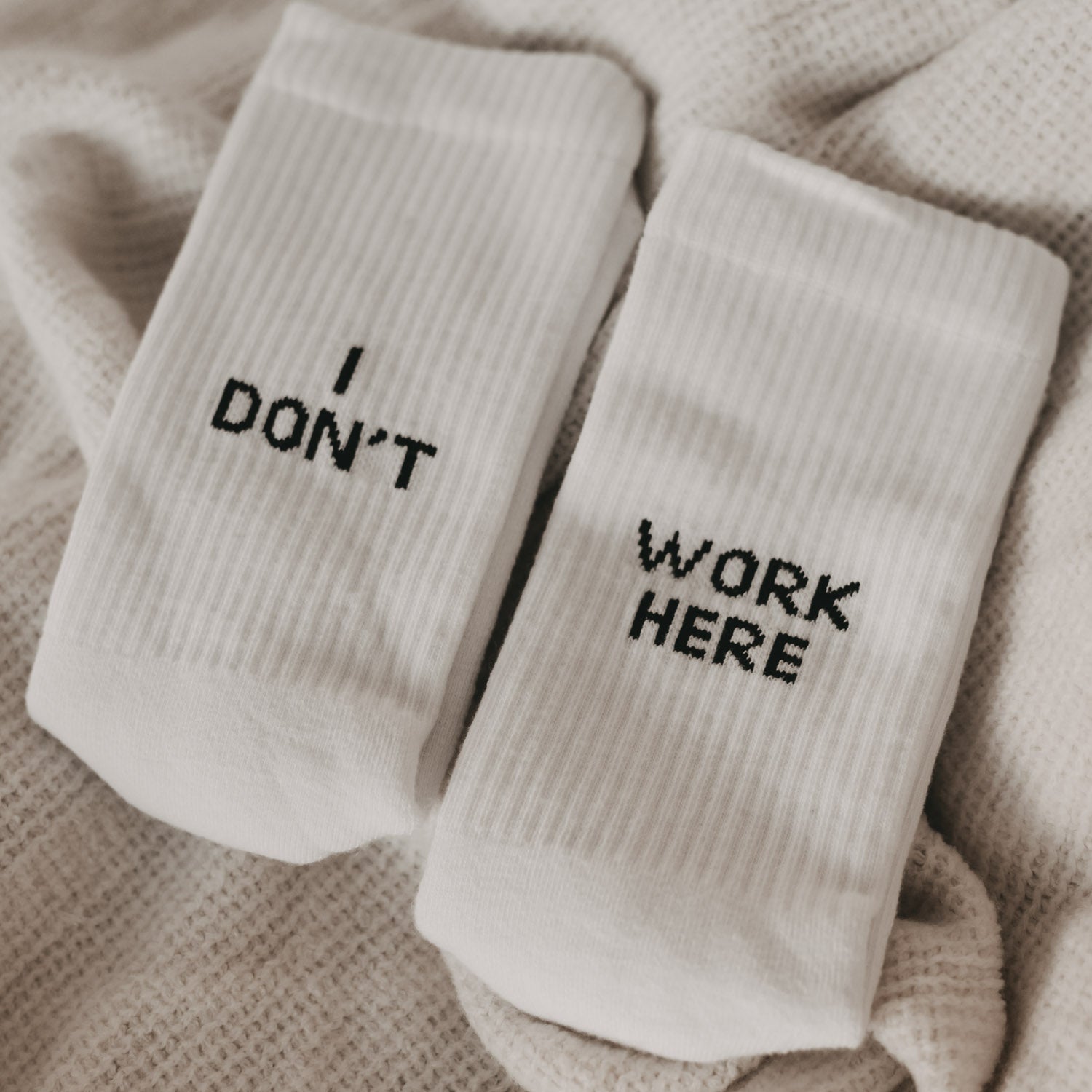 Socken - I don't work here
