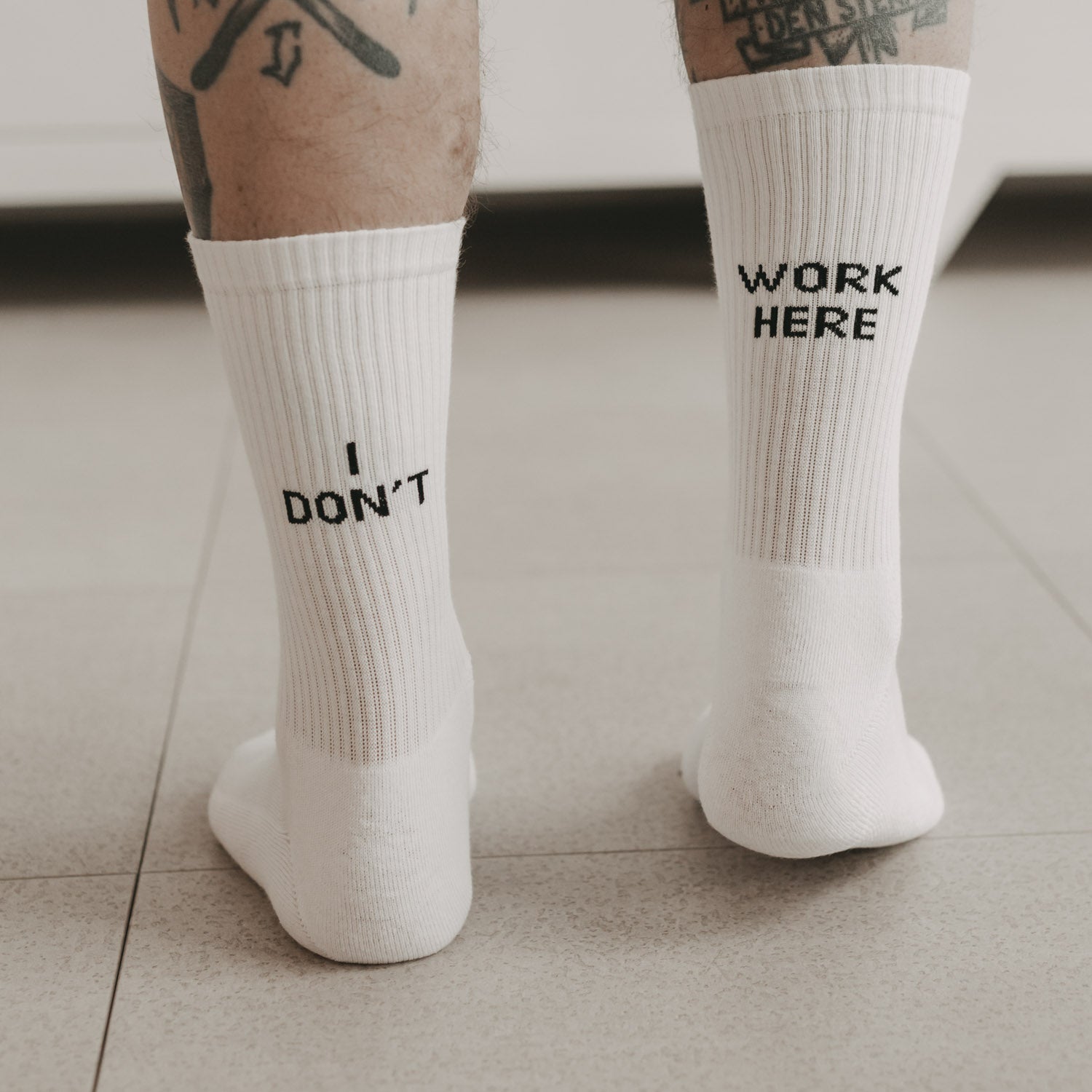 Socken - I don't work here