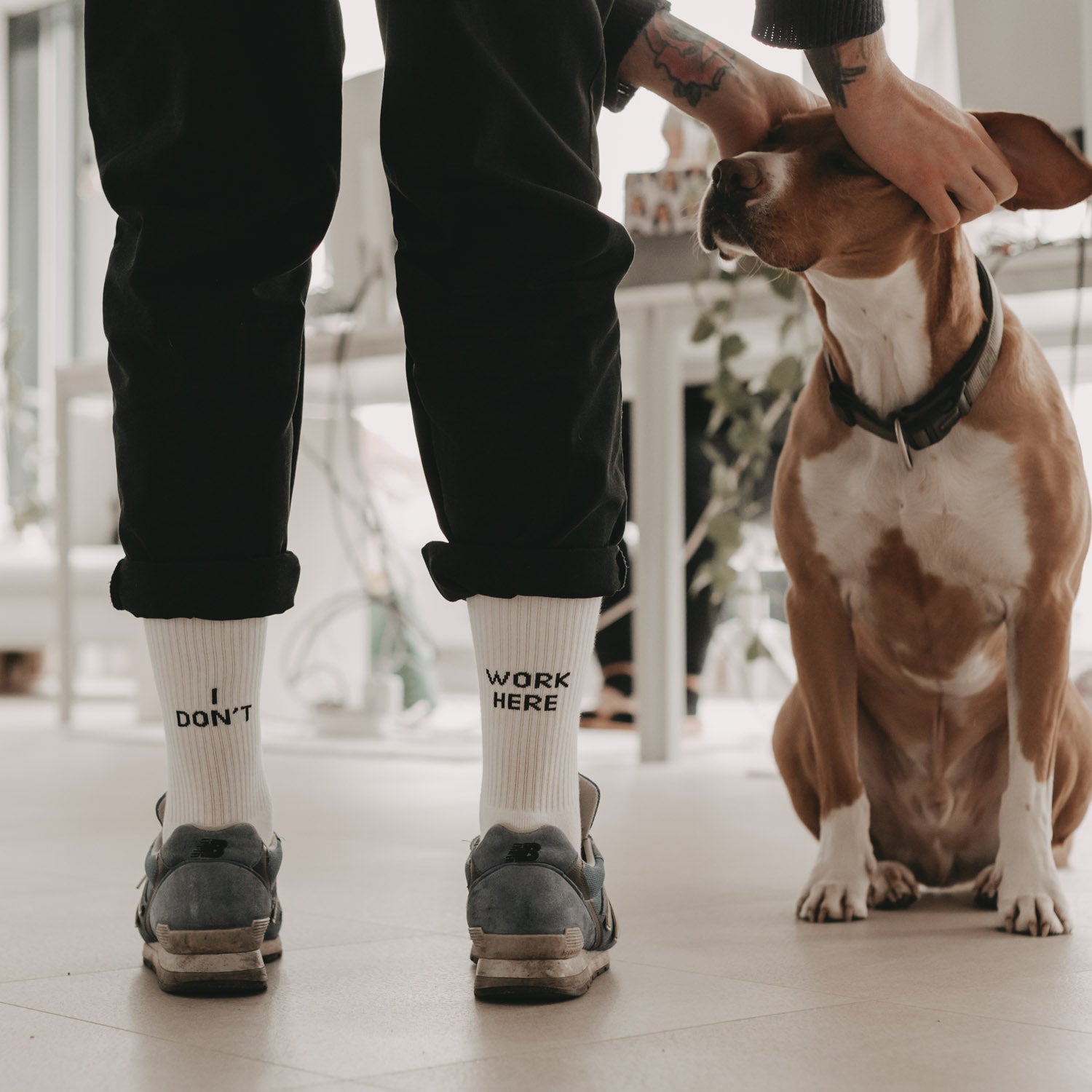 Socken - I don't work here