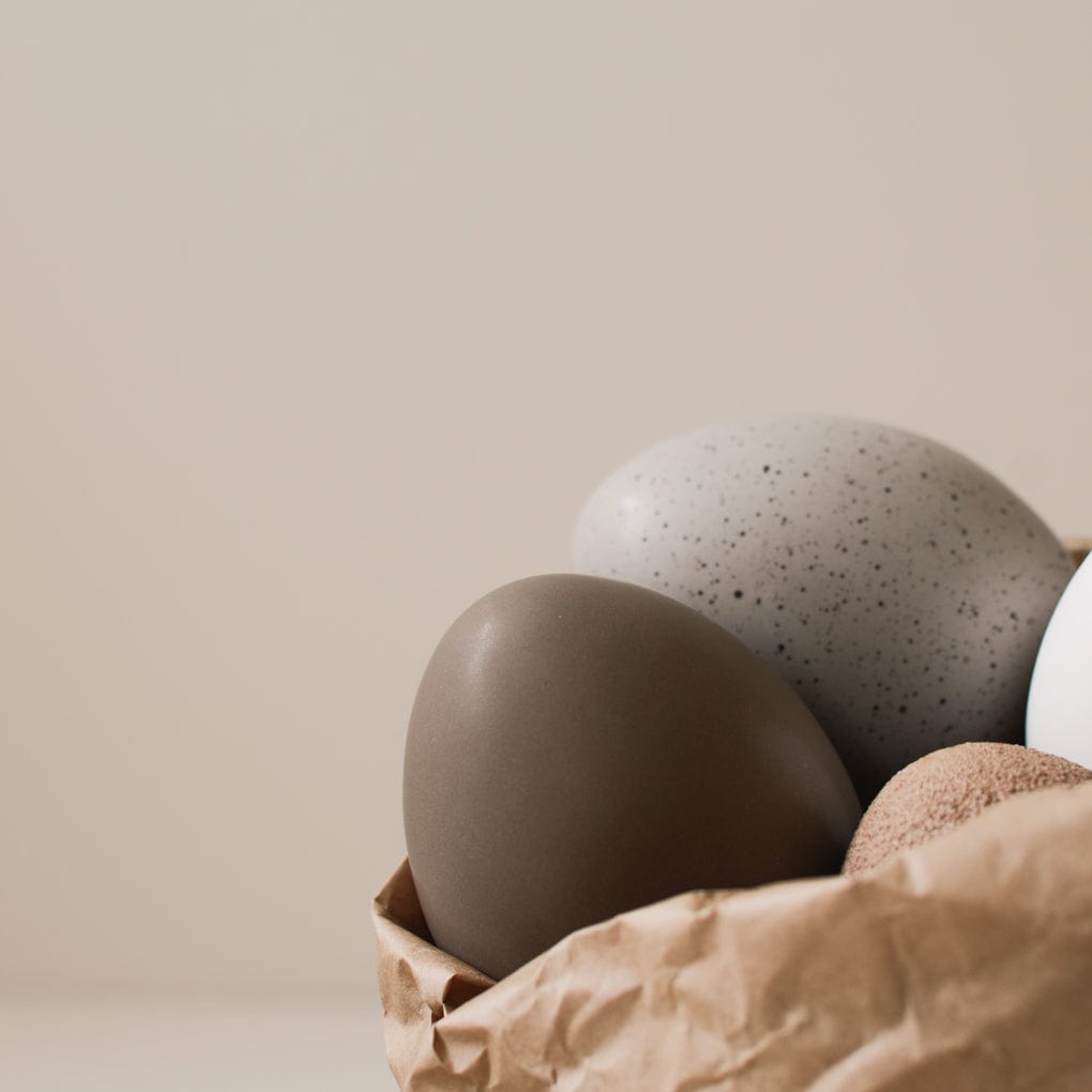 Standing Egg Osterdekoration - dust