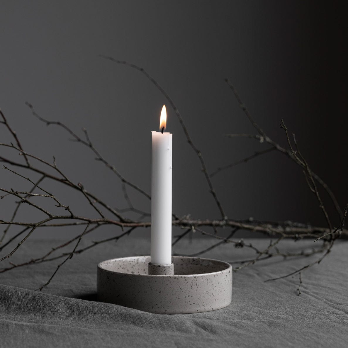 Storm Kerzenhalter - natur