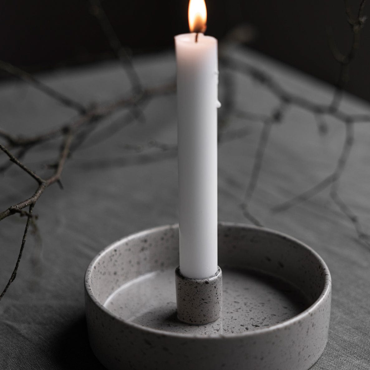 Storm Kerzenhalter - natur