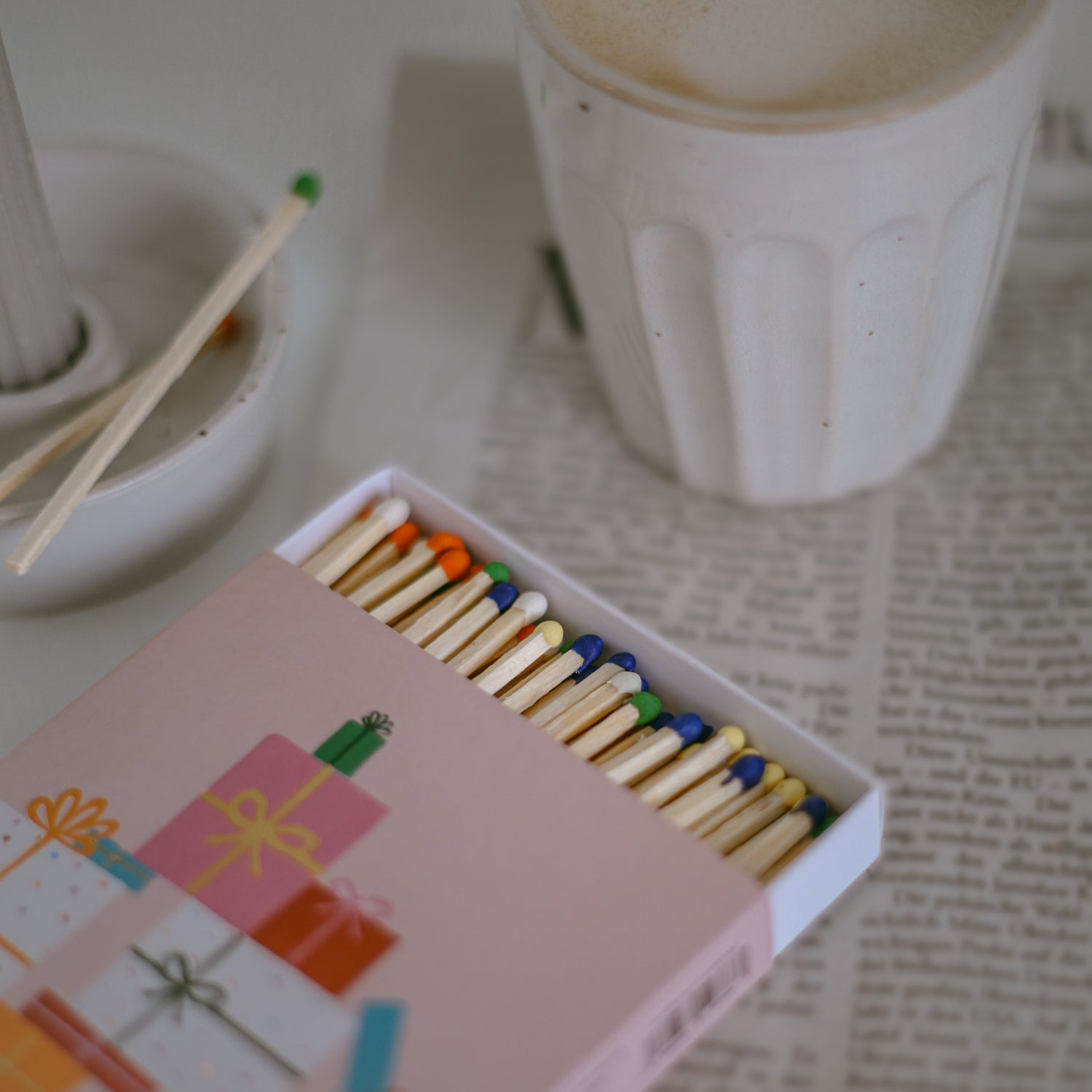 Streichhölzer Merry Christmas