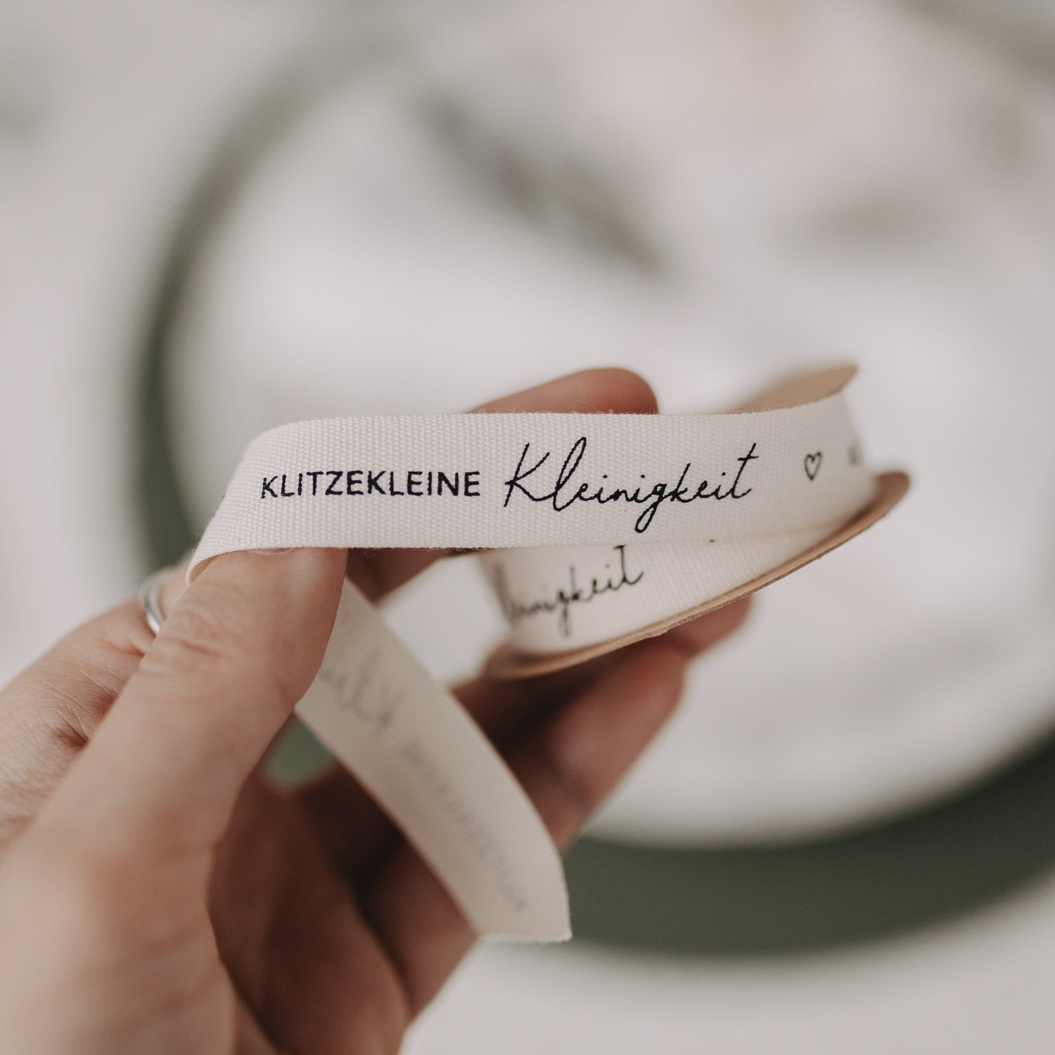 Geschenkband Klitzekleine Kleinigkeit