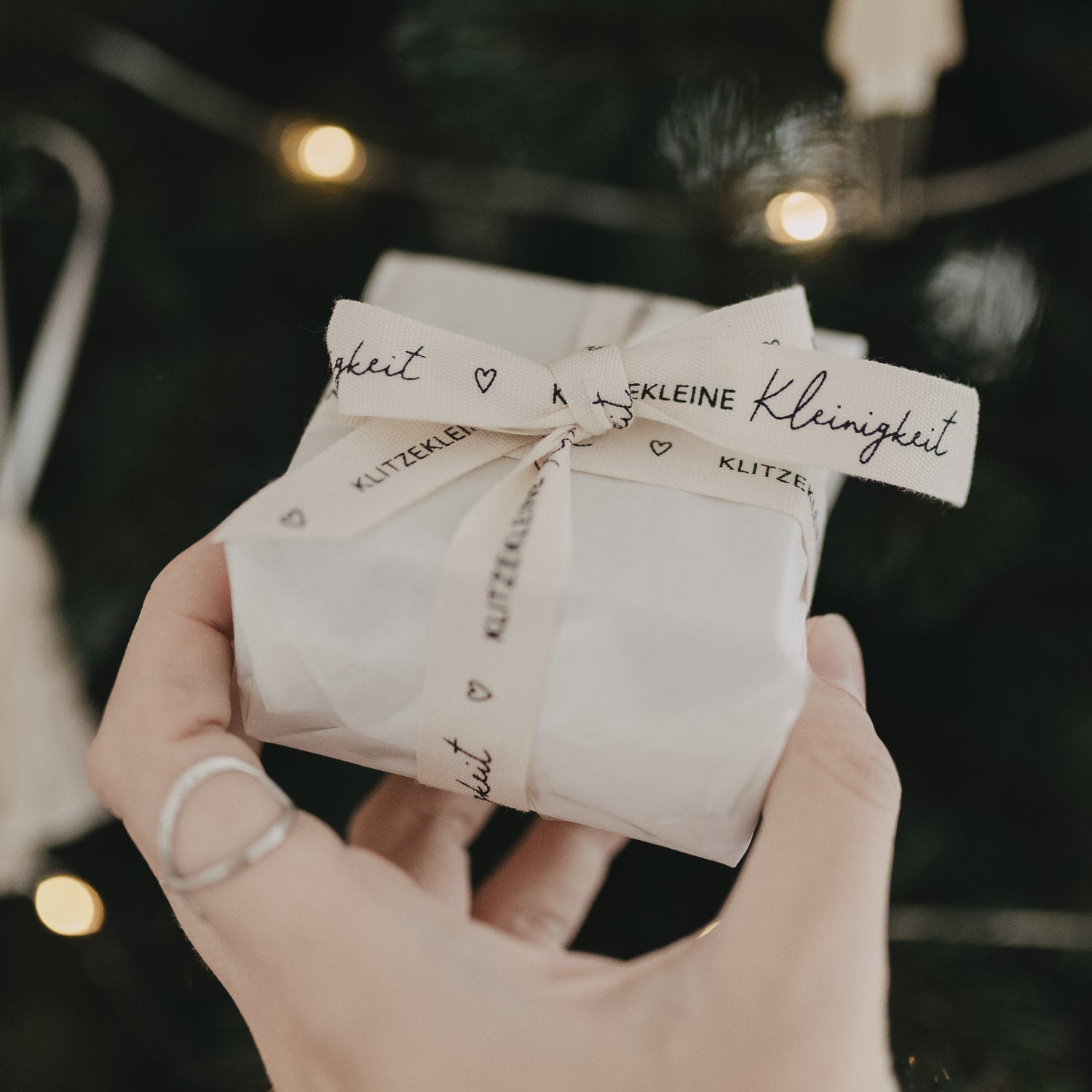 Geschenkband Klitzekleine Kleinigkeit