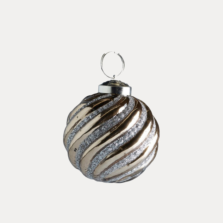 Weihnachtskugel Spinball - Caramel