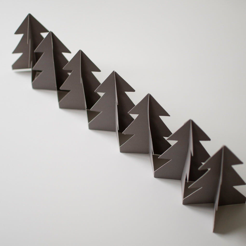 Tree in a row - mole
