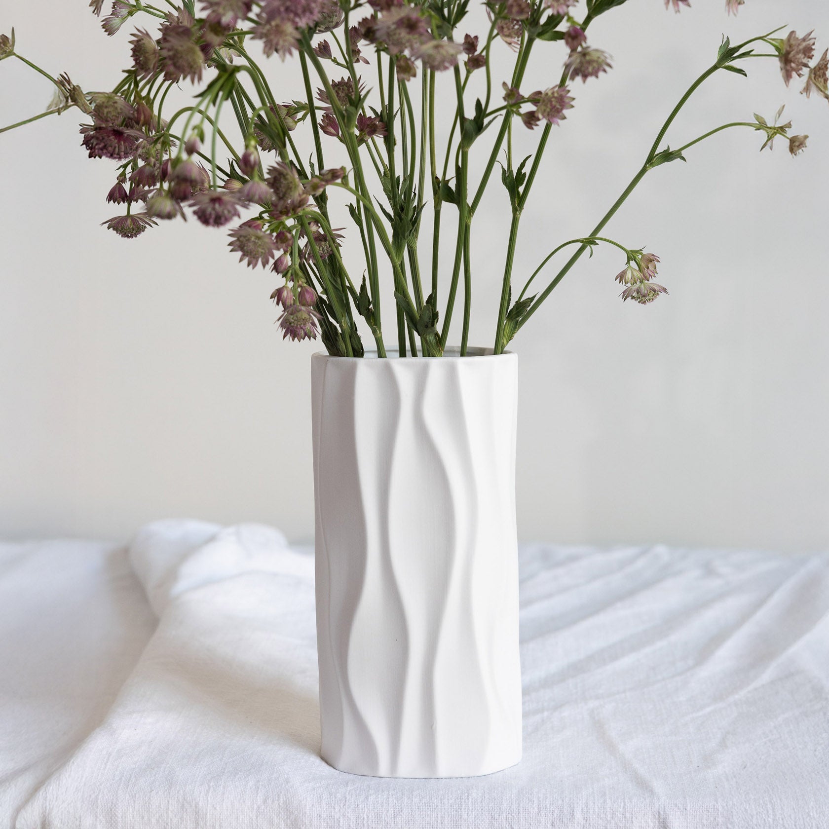 Vase Enviken - weiß