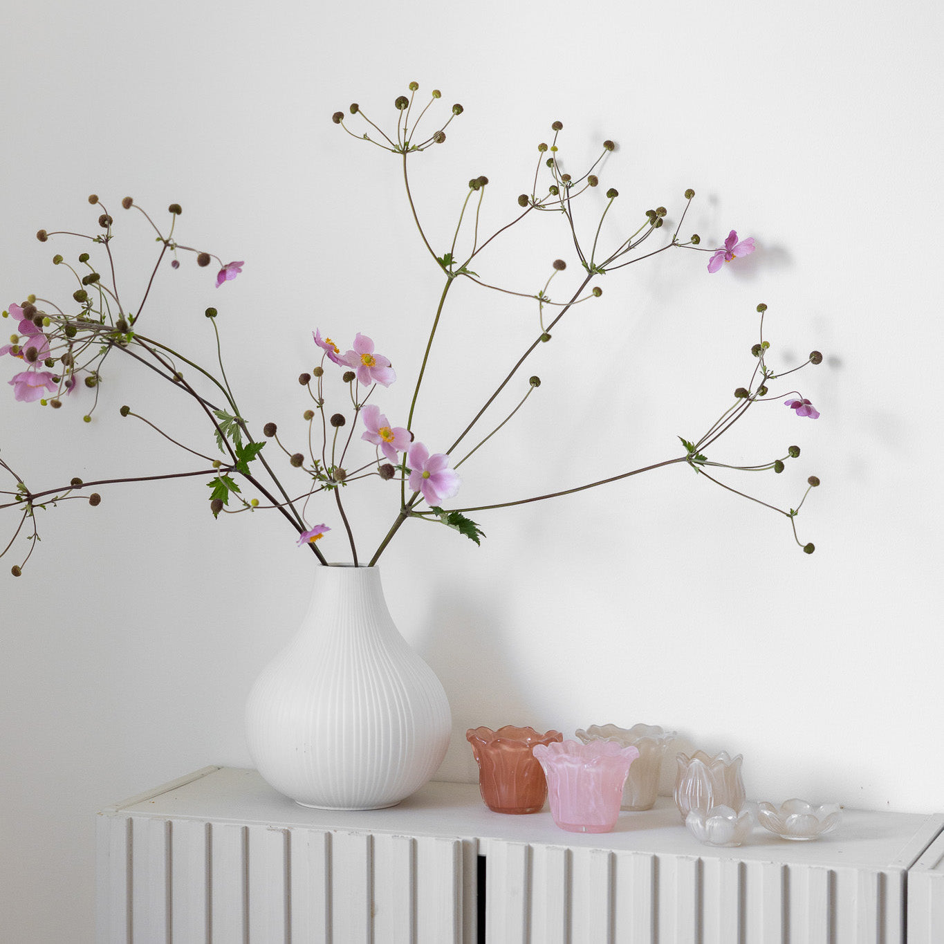 Teelichthalter Visingsö - greige