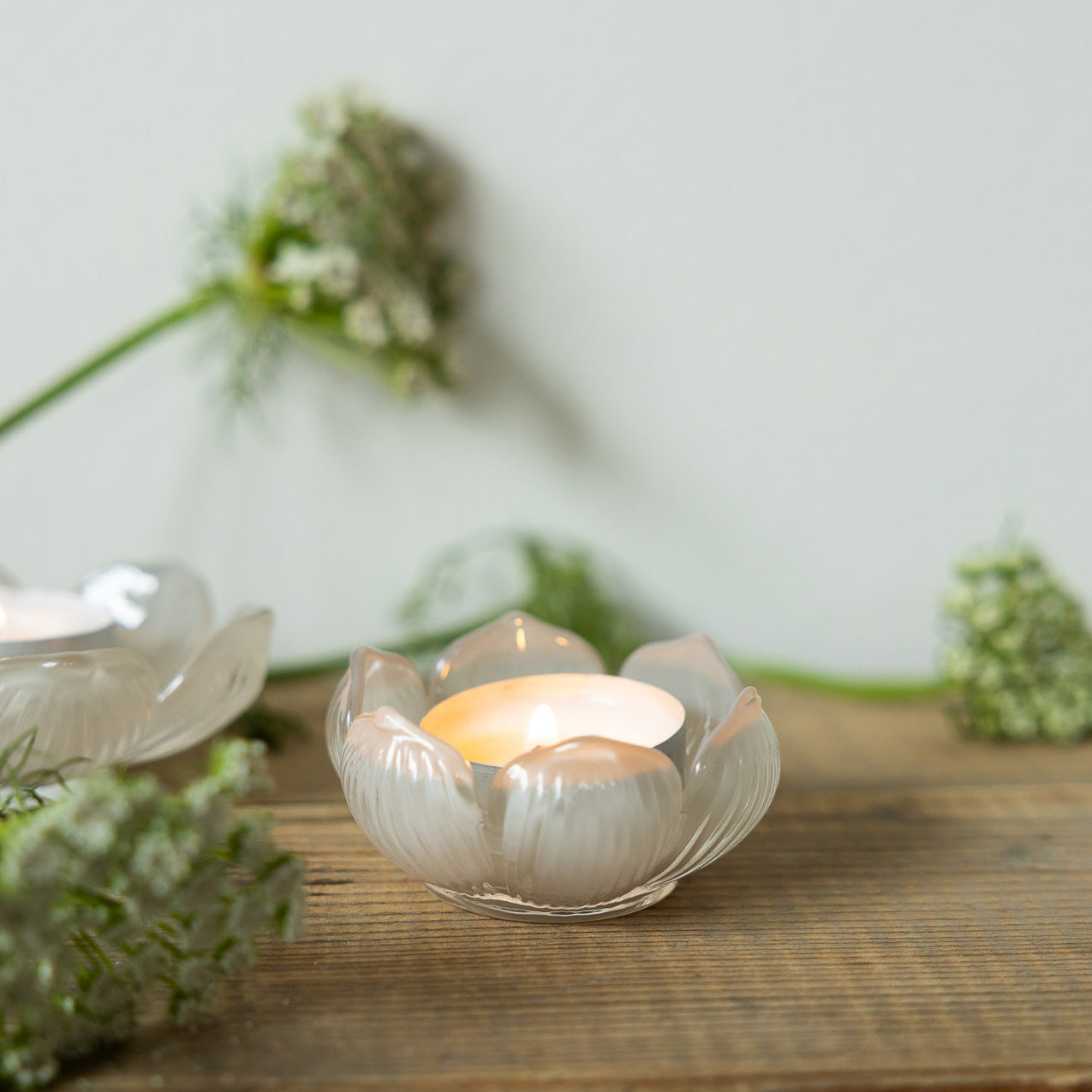 Teelichthalter Visingsö - greige