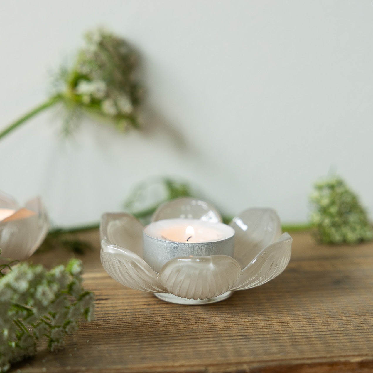 Teelichthalter Visingsö - greige