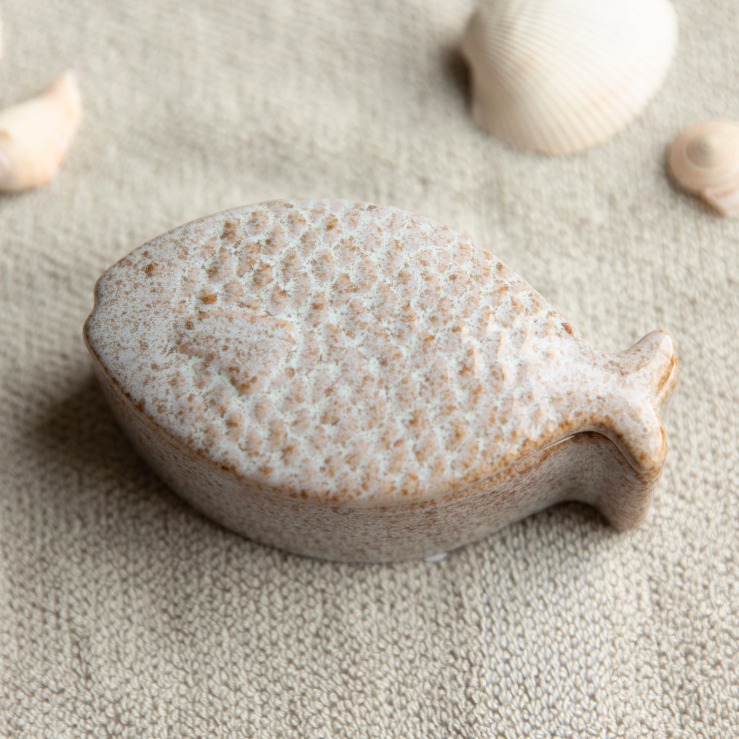 Aufbewahrungsdose Galia Fisch - natur