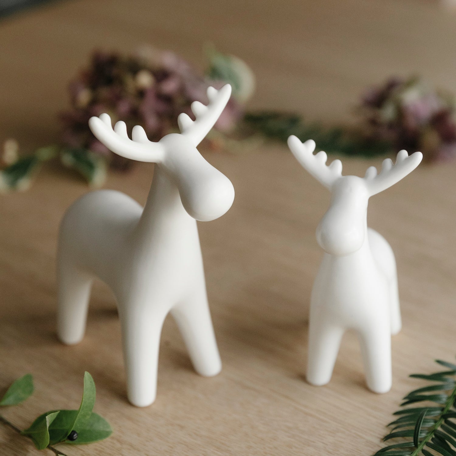 Rentier Ivor - weiß