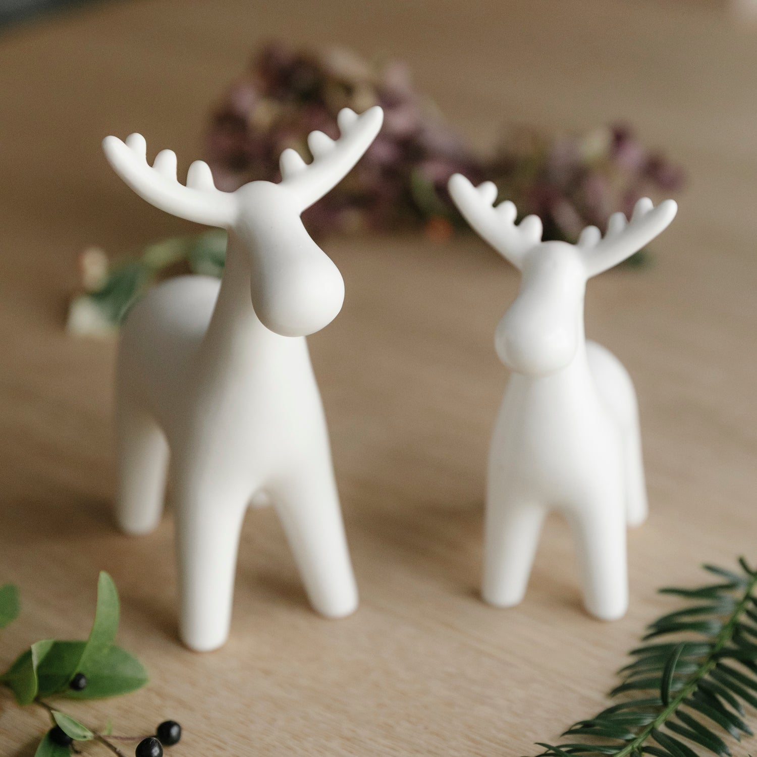 Rentier Ivor - weiß