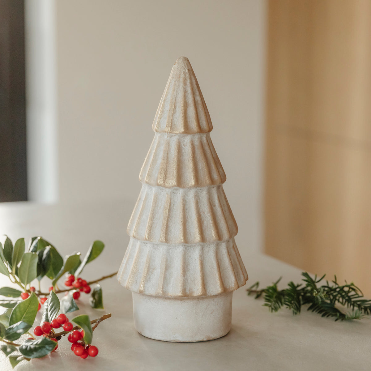 Tannenbaum Aros M - creme gold