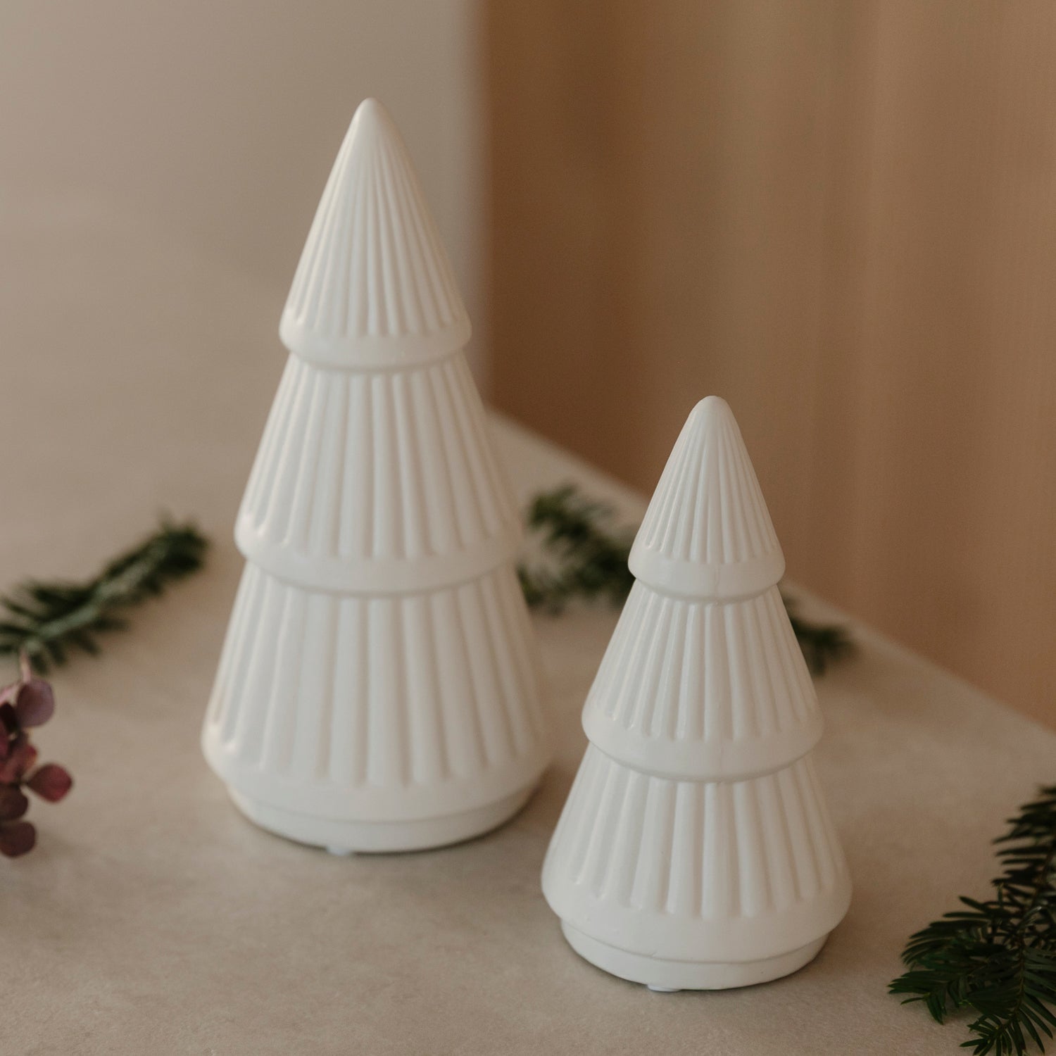 Deko Weihnachtsbaum Granholm - weiß