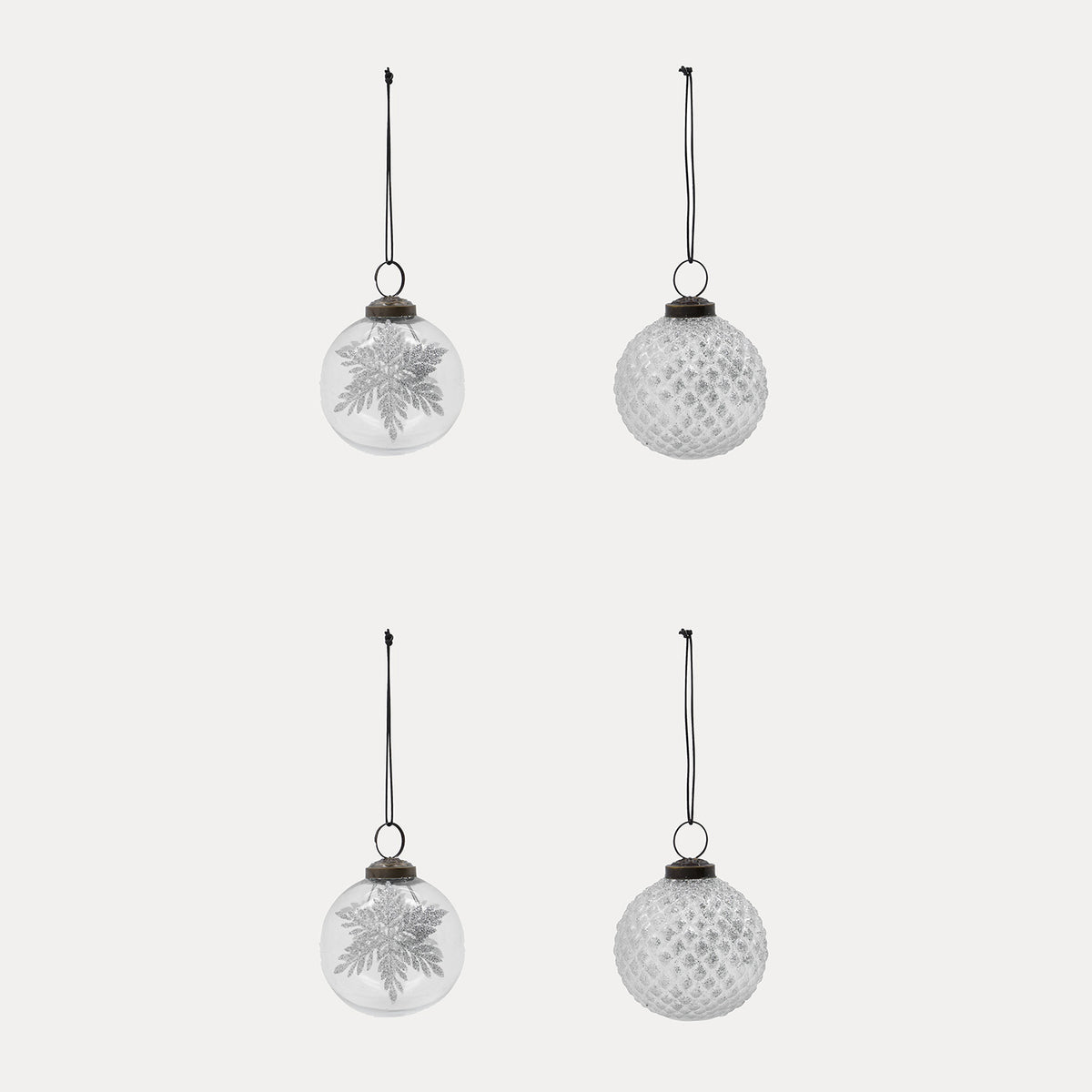 Weihnachtskugel Snowi