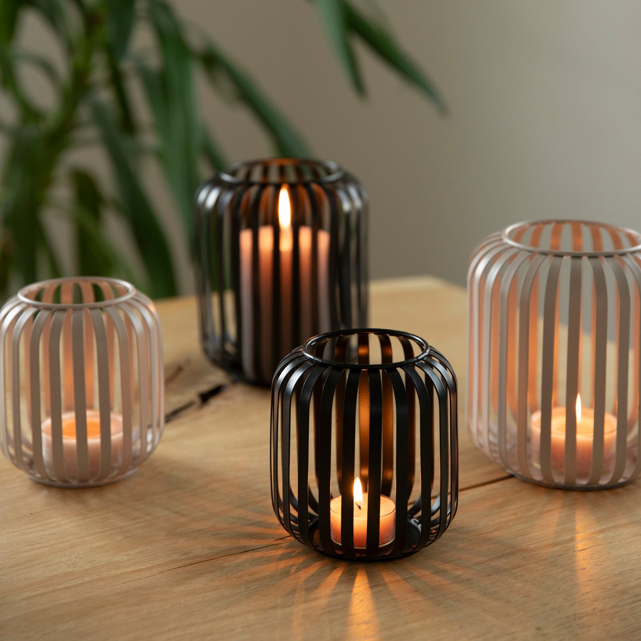 Windlicht Viki - schwarz