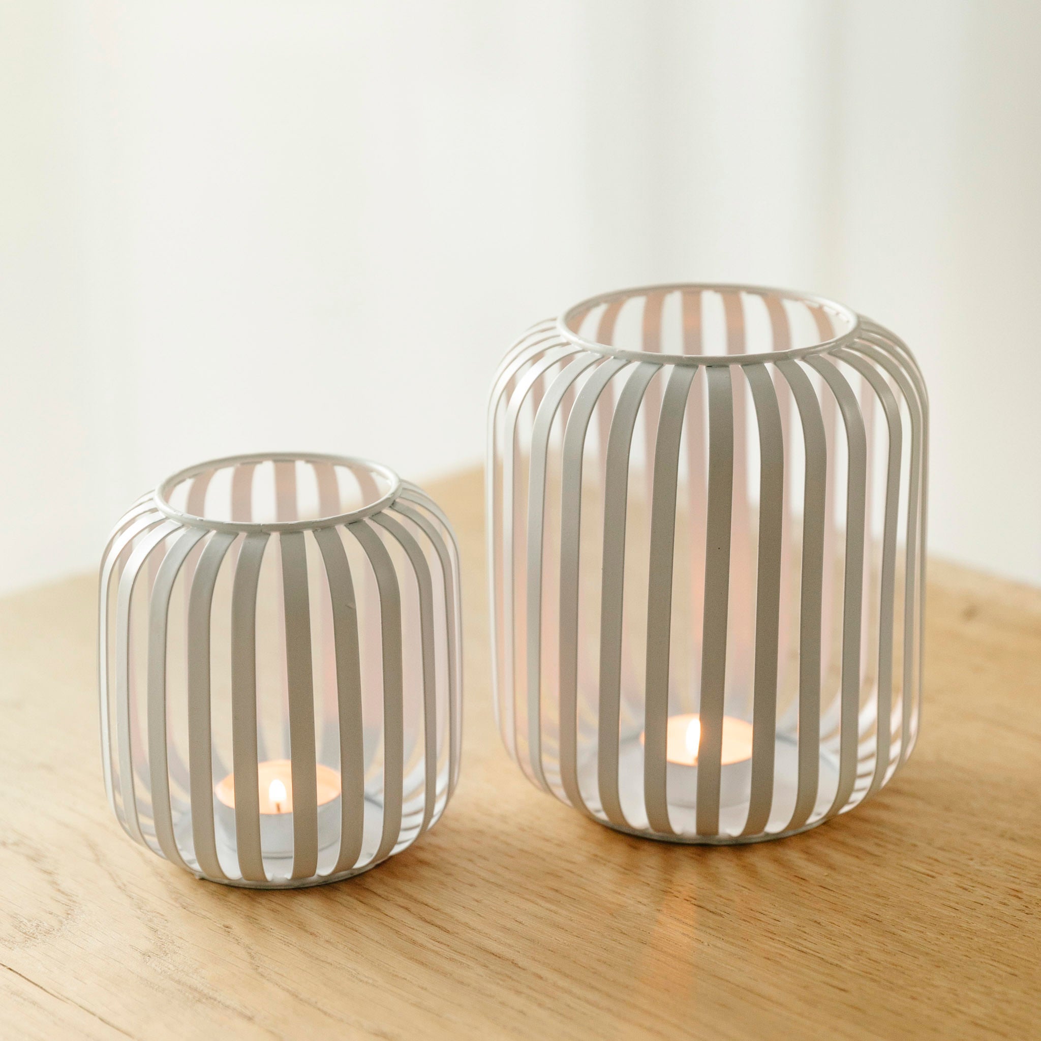 Windlicht Viki - weiß