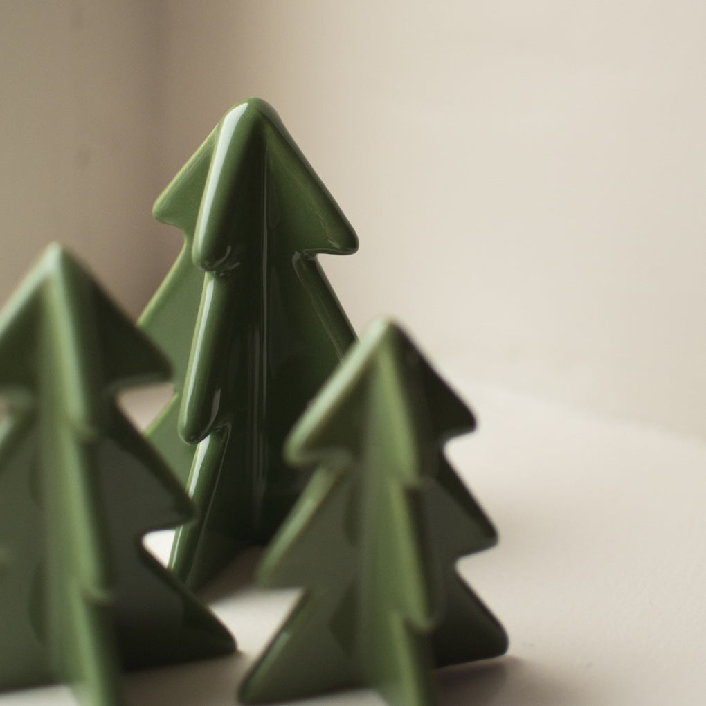 Weihnachtsdeko Winter Tree - grün