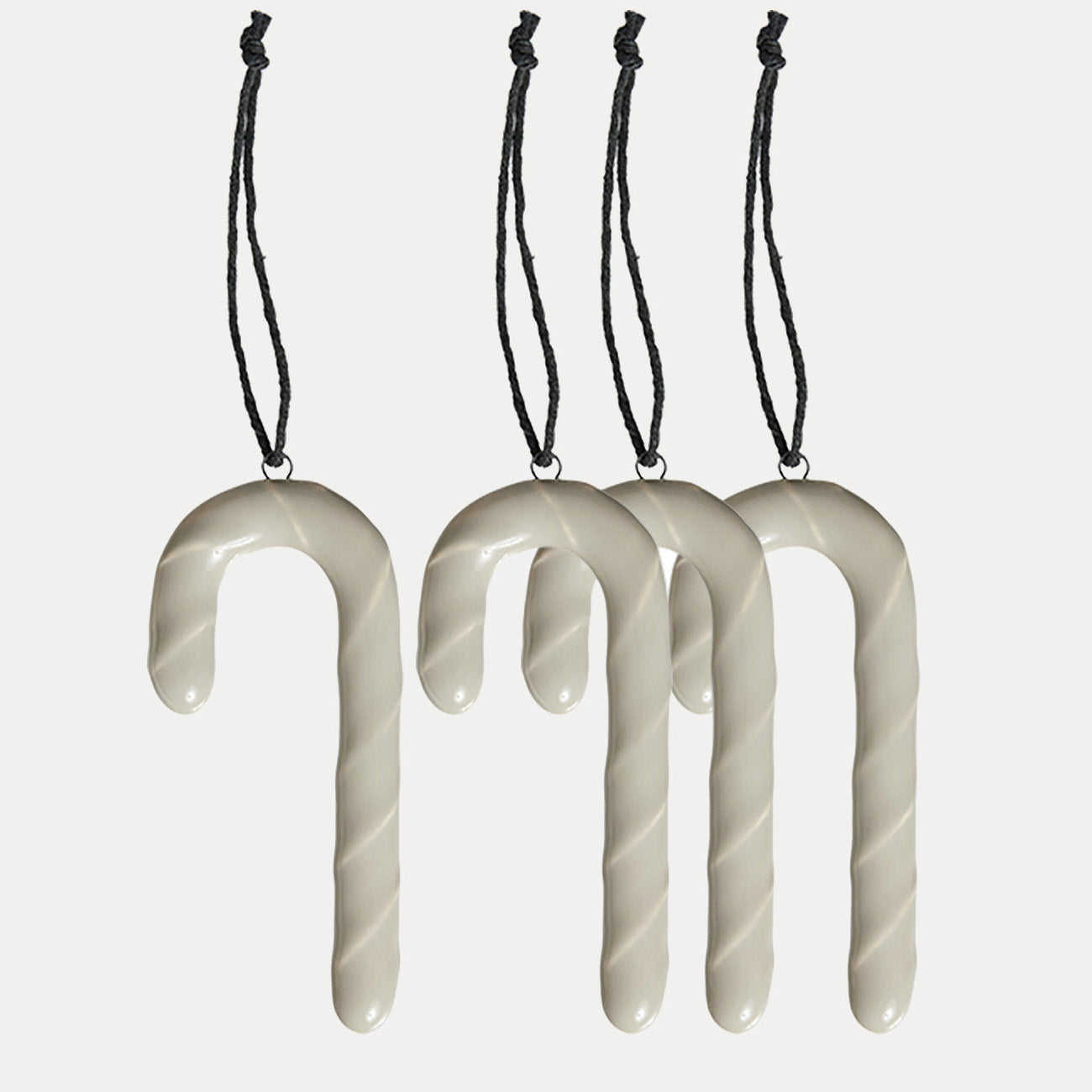 Dekoanhänger Zuckerstange - sand