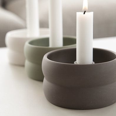 Bolmen mini Kerzenhalter - braun