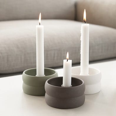 Bolmen mini Kerzenhalter - braun