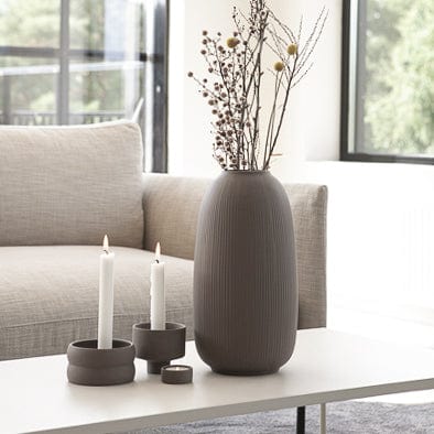 Bolmen mini Kerzenhalter - braun