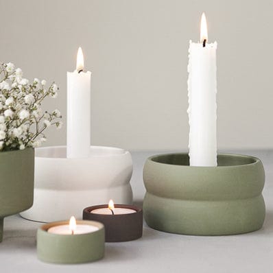 Bolmen mini Kerzenhalter - grün