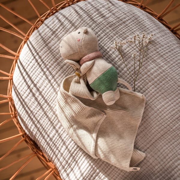 Kuscheltuch Hippo - natur