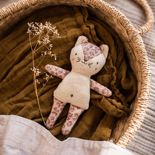 Babyrassel Leopard - rosa