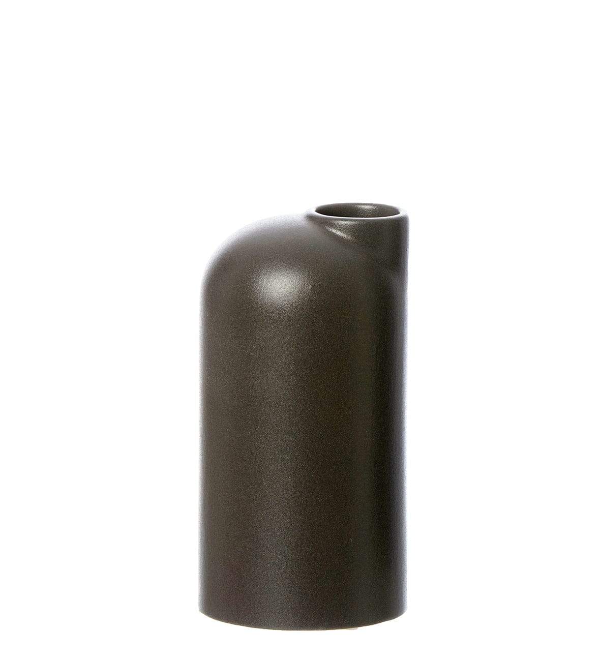 Vase Anna anthrazit/schwarz