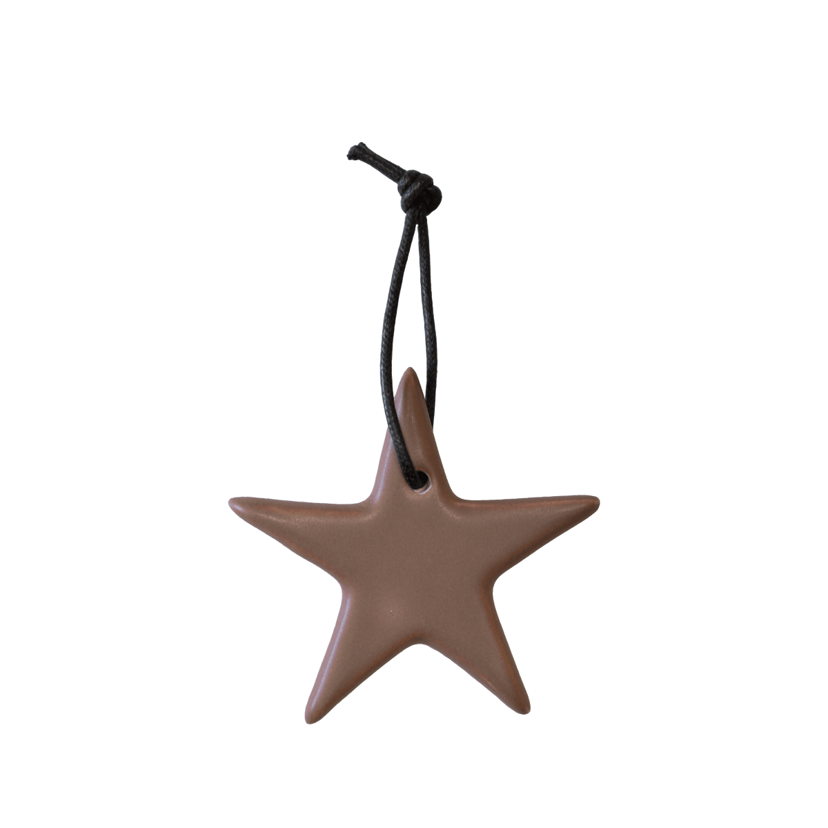 Weihnachtsdeko Anhänger Stern Maroon