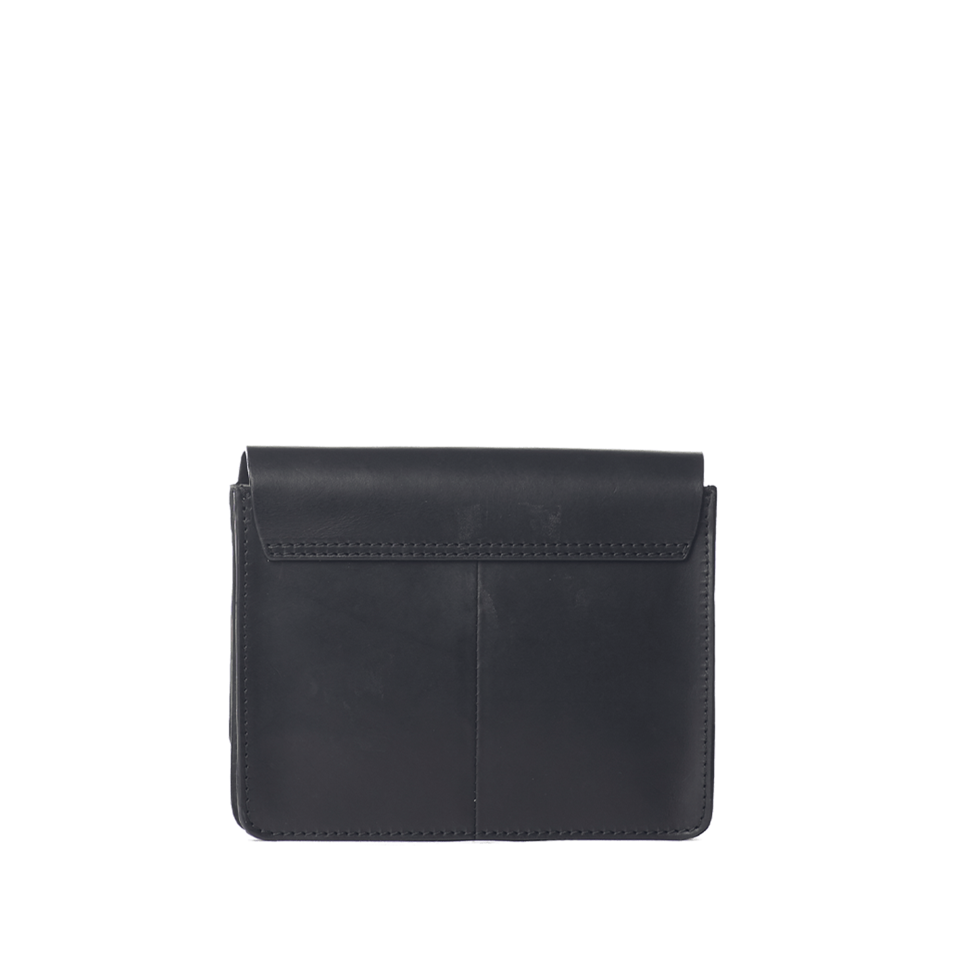Audrey Mini Tasche - Leder Schwarz mit 2 Straps