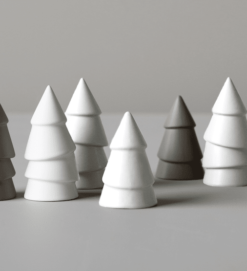 Weihnachtsbaum Narrow weiß
