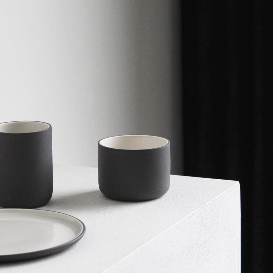 FUNDAMENT Becher 130ml - anthrazit