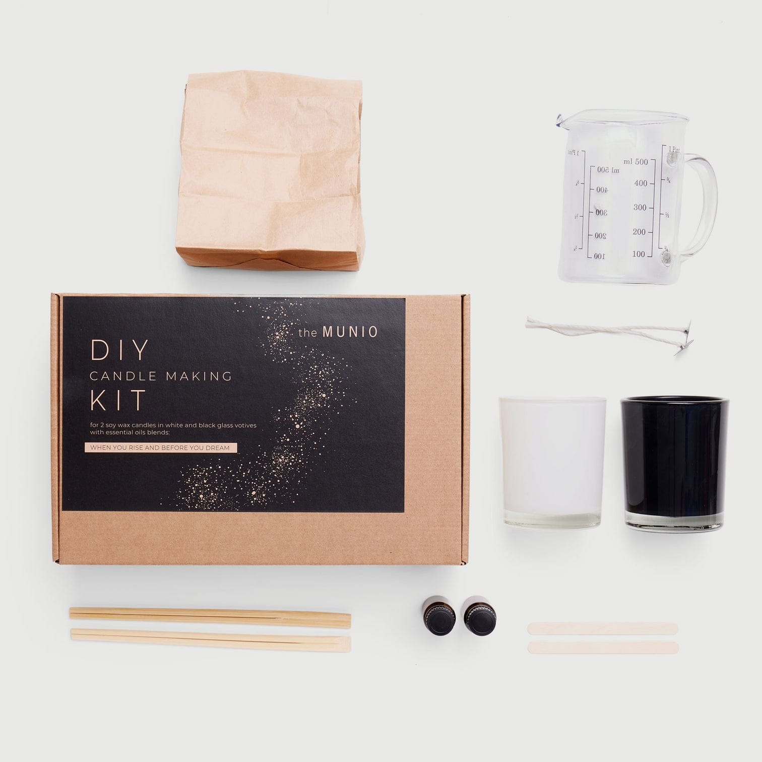 DIY Dufkerzen Set