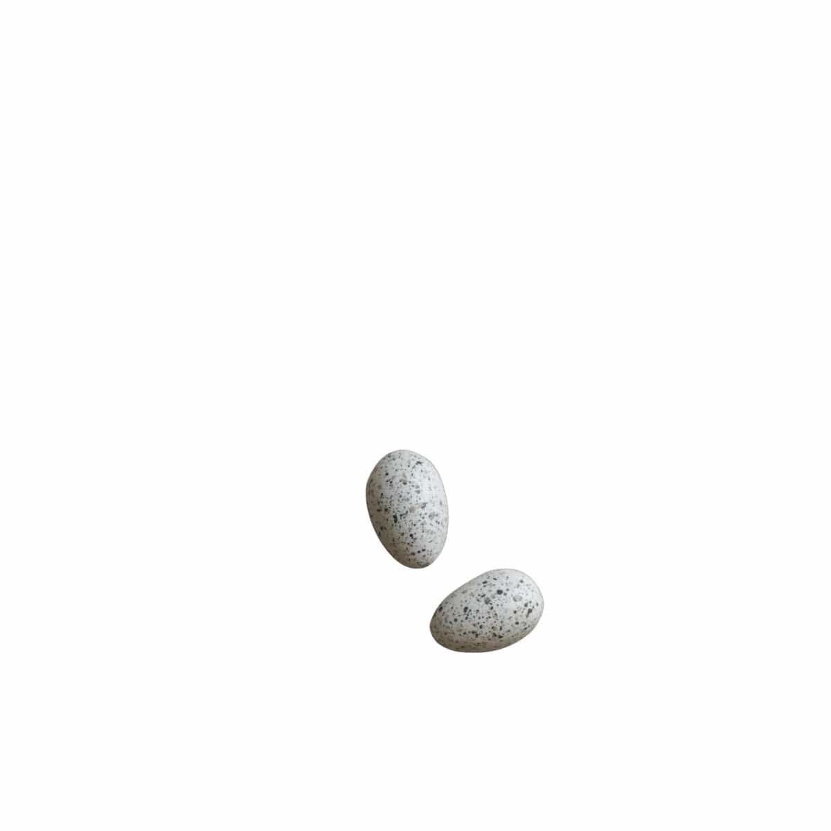 Osterdekoration Mini Dekoeier 2er Set - mole dot
