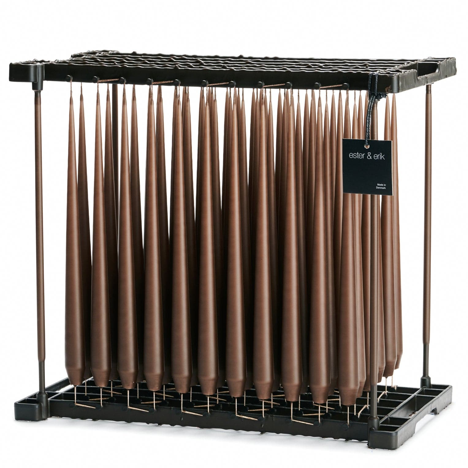 Ester & Erik Stabkerzen 32cm 4er Set - 25 hazelnut