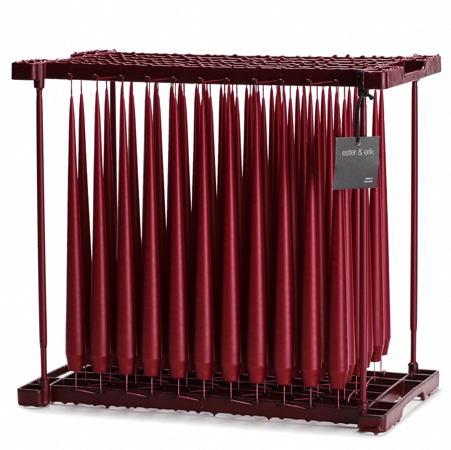 Ester & Erik Stabkerzen 32cm 4er Set - 44 wine